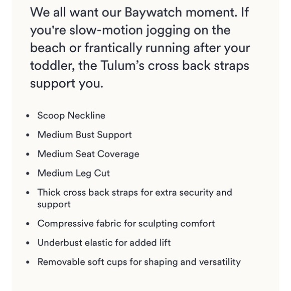 ANDIE SWIM Tulum One Piece Small Tall ST Long Torso in Black NWT 114 - Picture 4 of 9